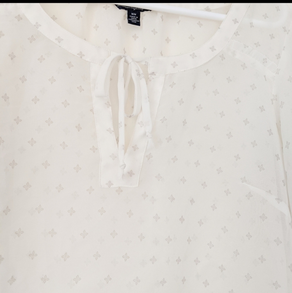 American Eagle Outfitters Sheer Blouse - Picture 3 of 6